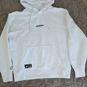 Superdry Men's Classic White Hoodie